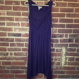 London Times purple sleeveless dress